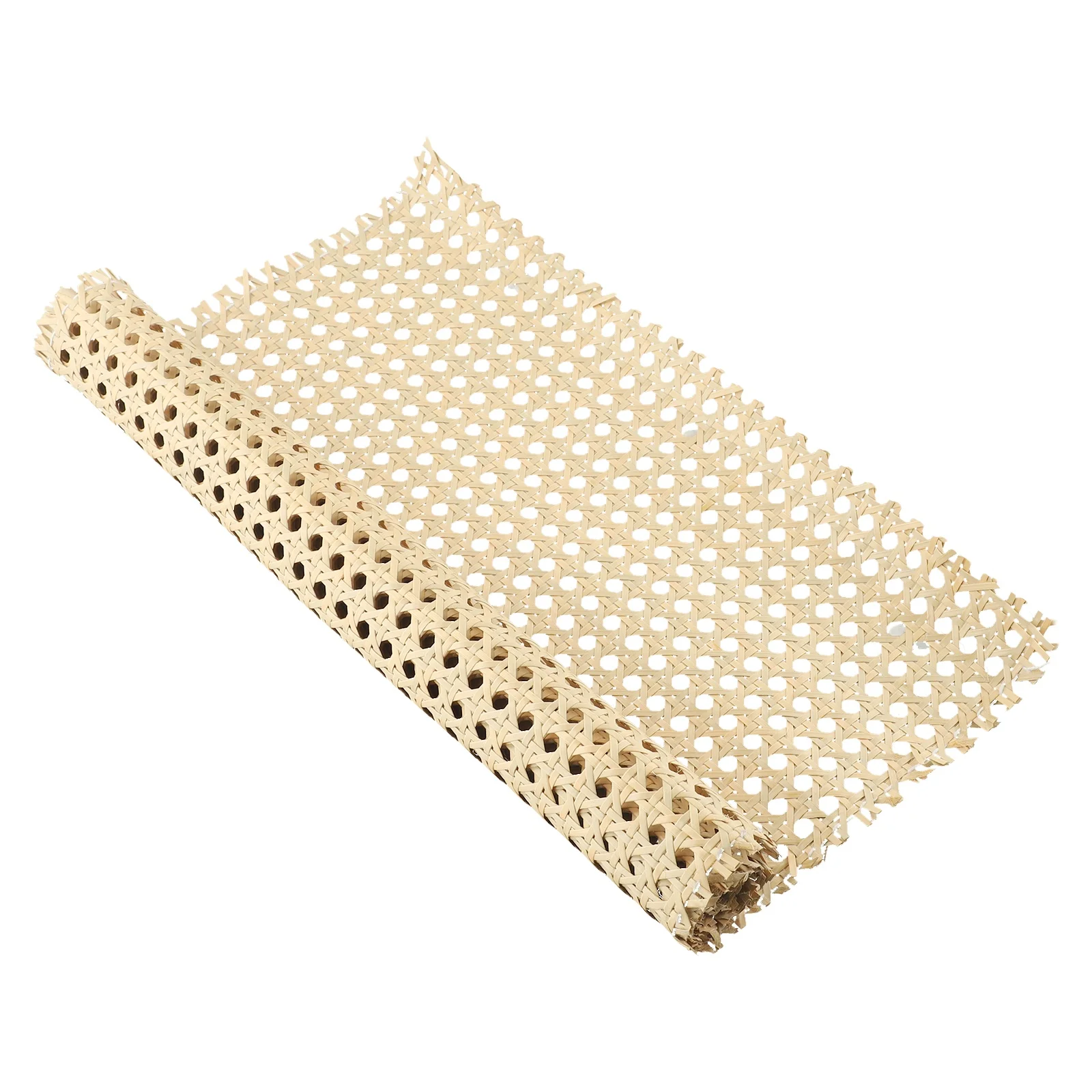 Natural Texture and Breathable Material – Our Rattan Mesh Roll Sheet Webbing is the Perfect Choice for Your Decoration Projects
