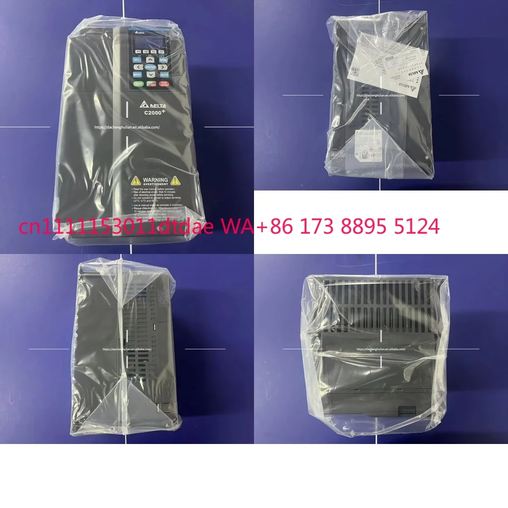 

VFD C2000 Series Inverter for VFD150C43A-21 15KW 20HP 460VAC 3 Phase Variable Frequency Drive Industrial Motor Speed