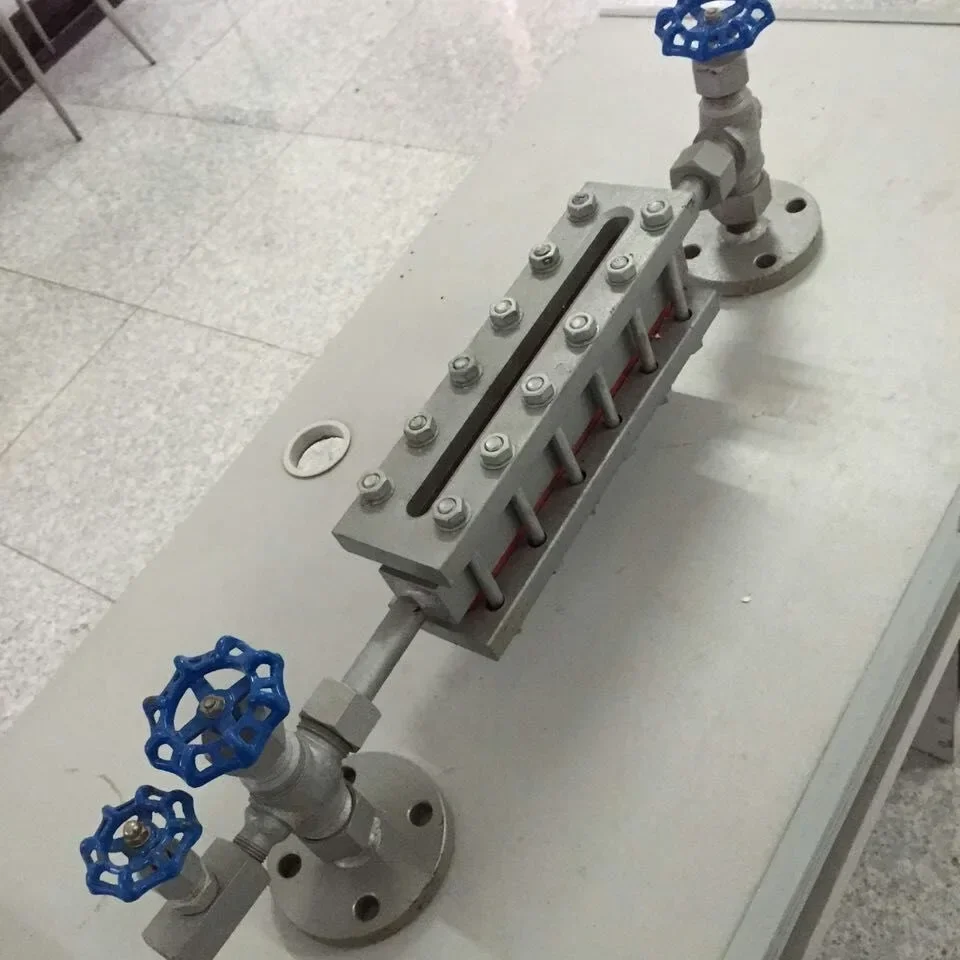 스테인리스 스틸 증기 보일러 수위 게이지 플레이트 내구성 있는 수위 게이지
