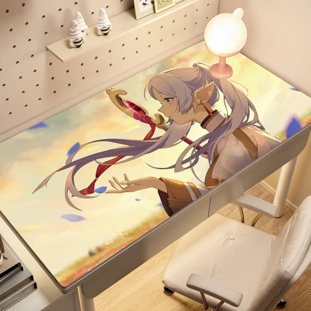 

Frieren Beyond Journeys End Mouse Pad Anime Frieren Fern Stark XXL Large MousePad Manga Computer Keyboard Accessories Desk Mat