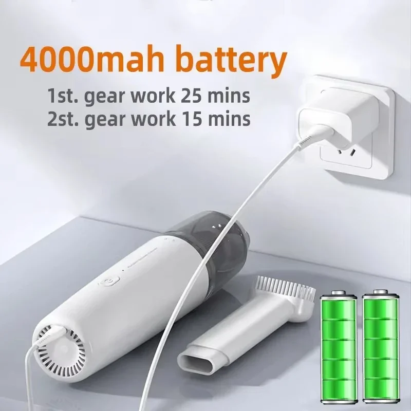 Xiaomi Car Vacuum Cleaner Electric Household Portable High Power Handheld Wireless Powerful Dust Remover & Deep Cleaning Hot