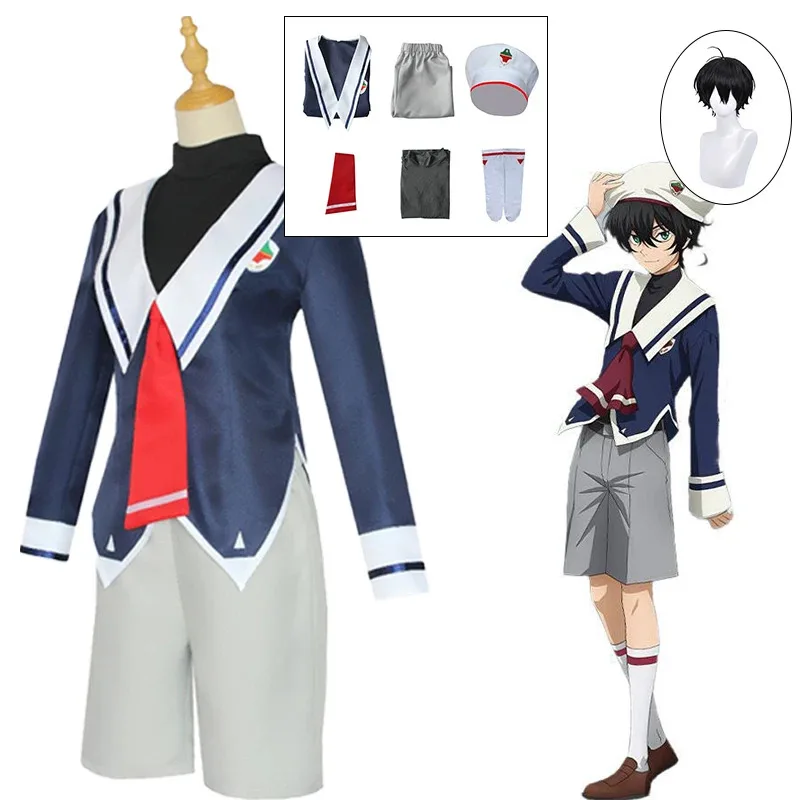 Novo 2025 sk oito roupas o infinito sk8 cosplay trajes chinen miya uniforme boné topos casaco calças meias ❤ ❤ dd