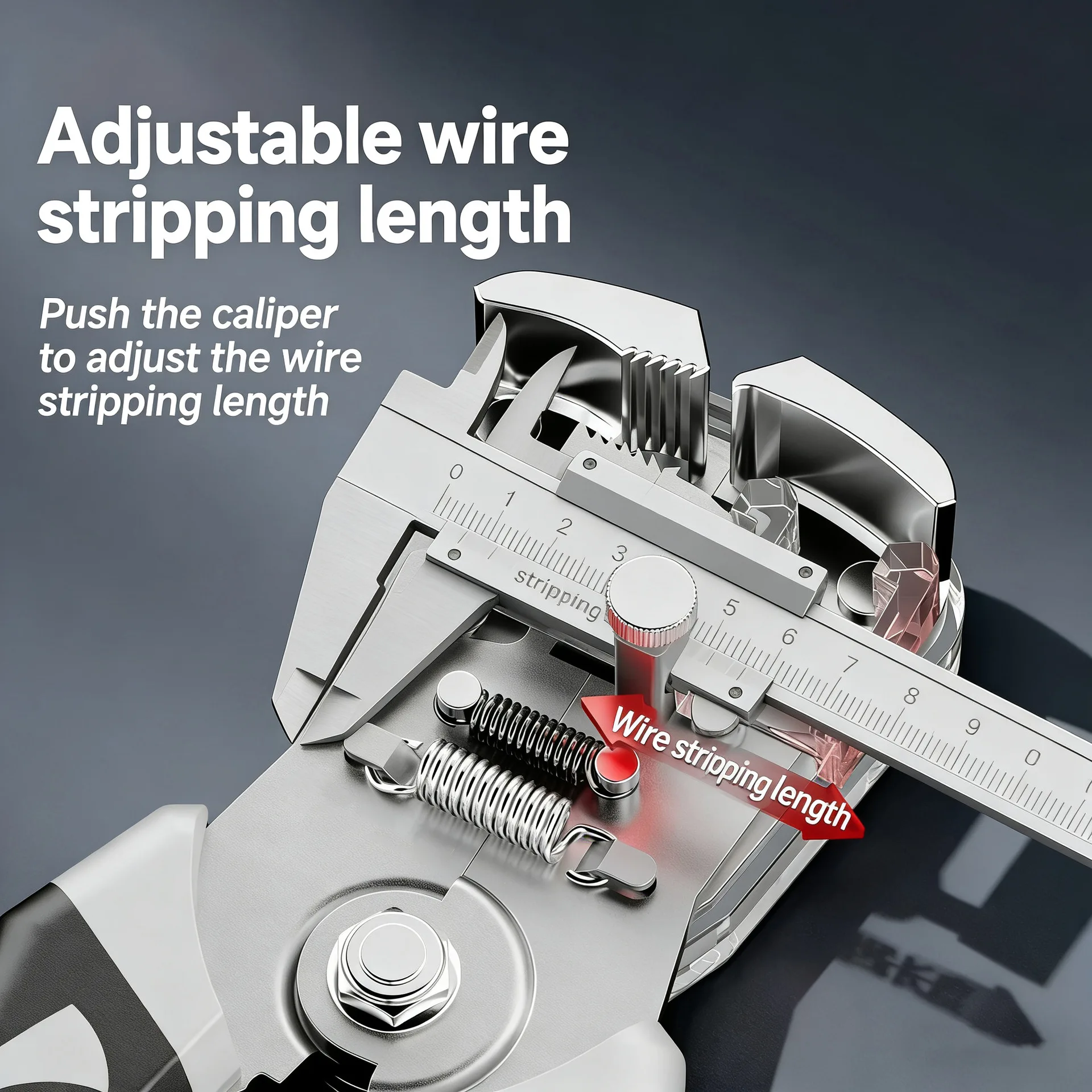 Professional Multifunctional Automatic Wire Stripper Pliers Electrician Cable Crimping Cutting Motorcycle Repair Tools