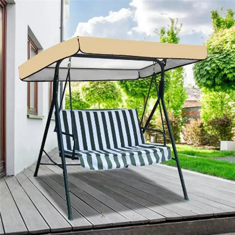 

Outdoor Swing Top Cover Chair Cover Sun Canopy Cover Swing Rain Shelter Home Garden Waterproof Furniture Cover