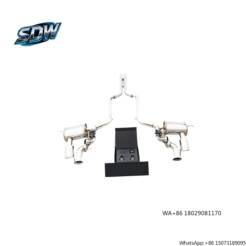 

Высокопроизводительная титановая выхлопная система для GranTurismo, GranCabrio, Levante, MC20 с регулируемой звуковой системой и клапаном для тюнинга