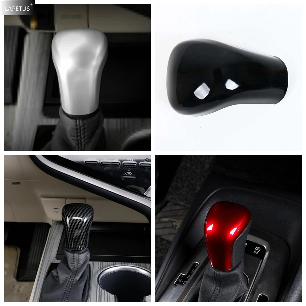

For Toyota Corolla E210 2019+ Camry 2018+ Yaris Yaris cross 2020+ Avalon 2019+ Car Gear Head Shift Knob Cover Handball Sticker