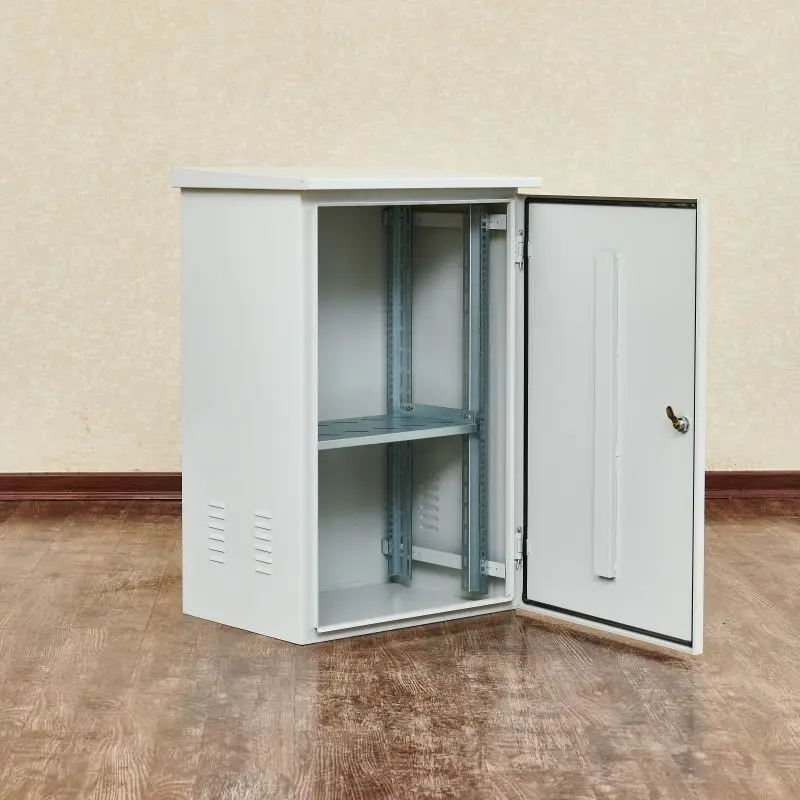 Outdoor Equipment Telecom Cabinet Housing 19 Inch Rack Outdoor Waterproof Telecom Cabinet