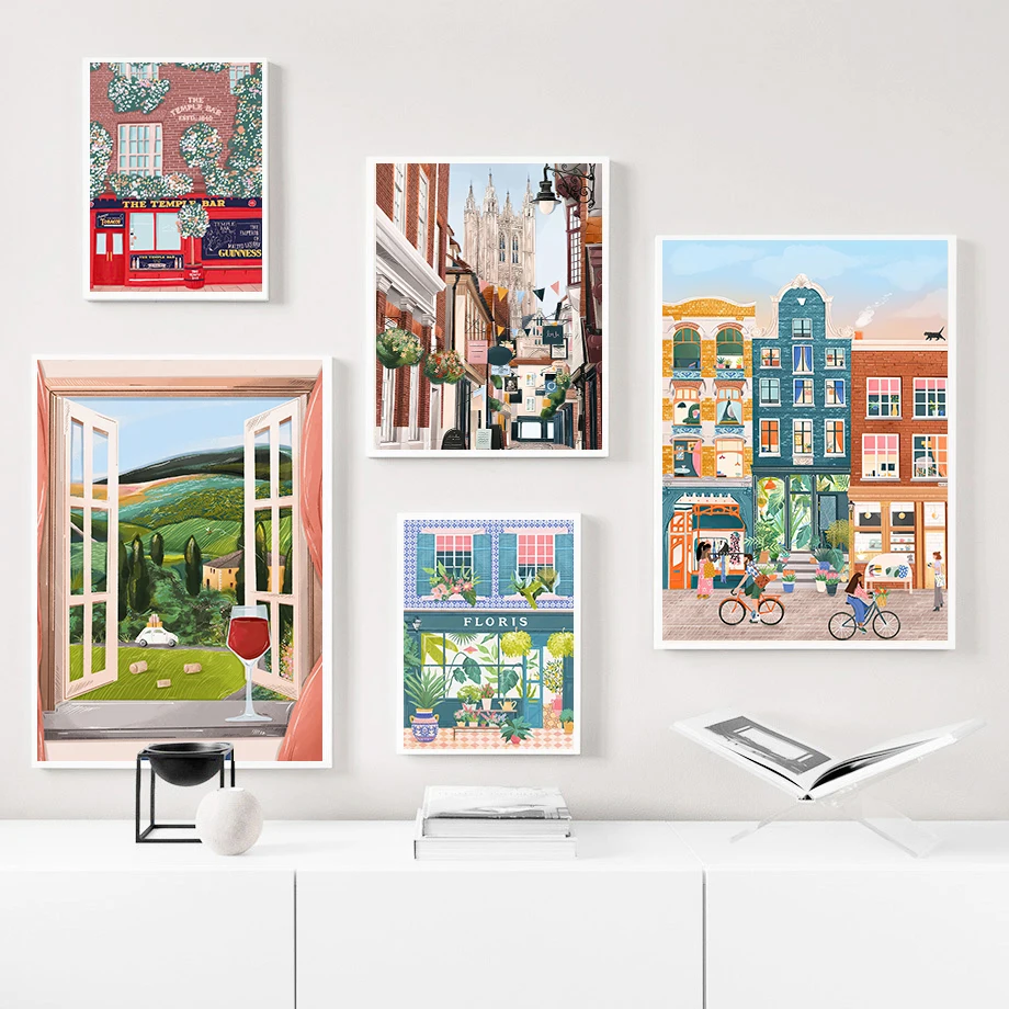 1 Stück rahmenloses Aquarell-P – Commercial Wall Printing Bewertung und Preis