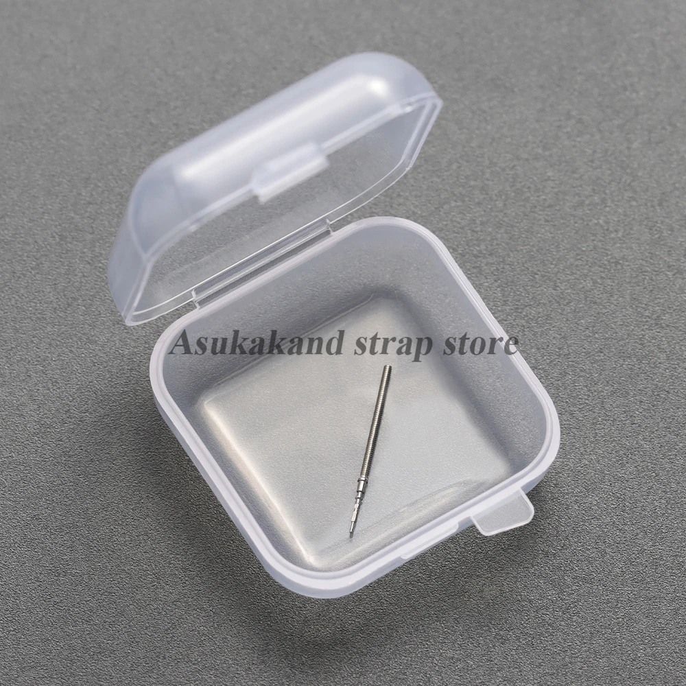 VK63ムーブメント用1/2/5個入りムーブメントウォッチスチールステムクラウンキット時計部品、VK63 VK64 VK67 VK68 VK61ムーブメント修理ツールに適合