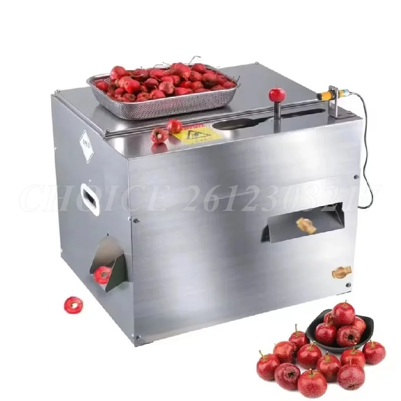 

Full Automatic Fruit Pitting Machine Commercial Fresh Hawthorn Seeds Removing Machine 220v Electric Date Pitter Machine