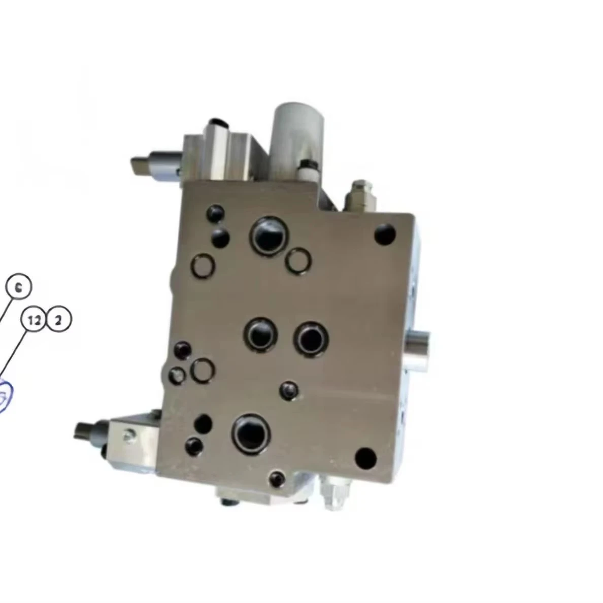 Chinese-Made Disc Valve for  320 Excavator Engine Core Component with Included Piping