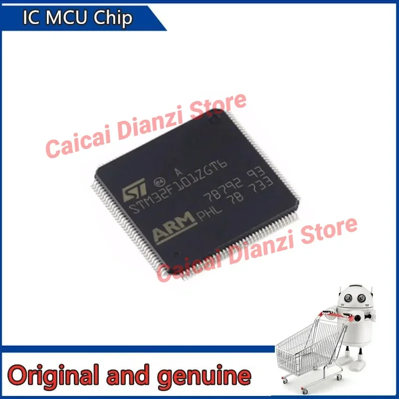 STM IC STM32F101ZGT6 STM32F101ZG STM32F101 STM32F STM32  MCU Chip LQFP-144