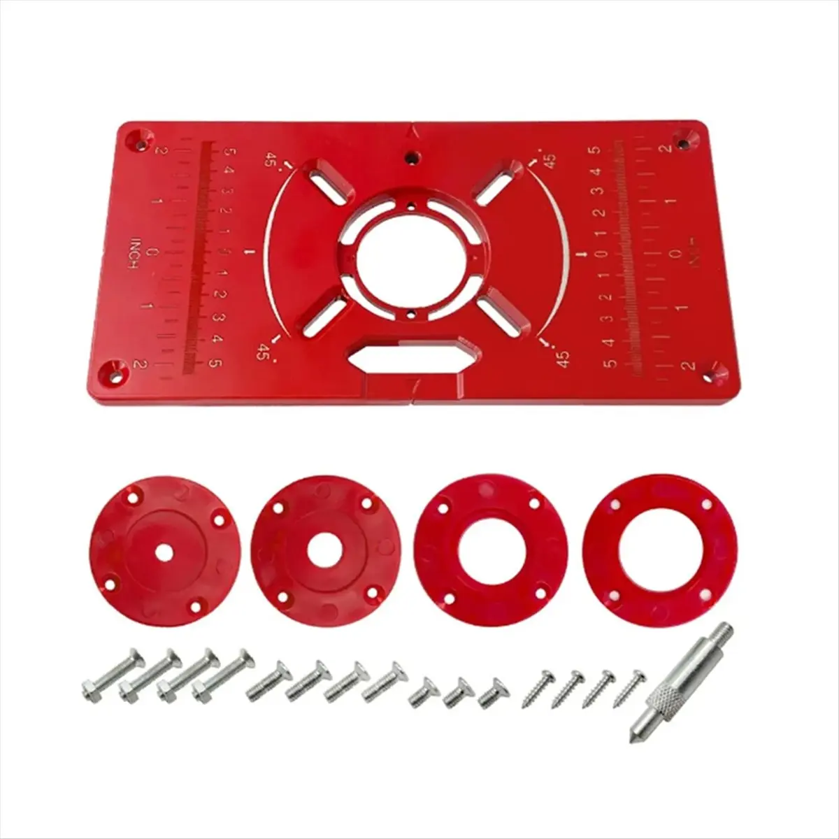 A75K Router Table Insert Plate Woodworking Bench Table Saw for Multifunct Wood Plate Machine Engraving Tool Flip Board