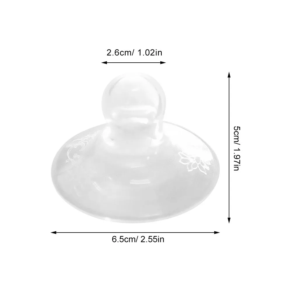 2 قطعة أداة تصحيح النساء التراجع الرضاعة الطبيعية شفافة قسط سيليكون دائم آمنة عملية كبيرة