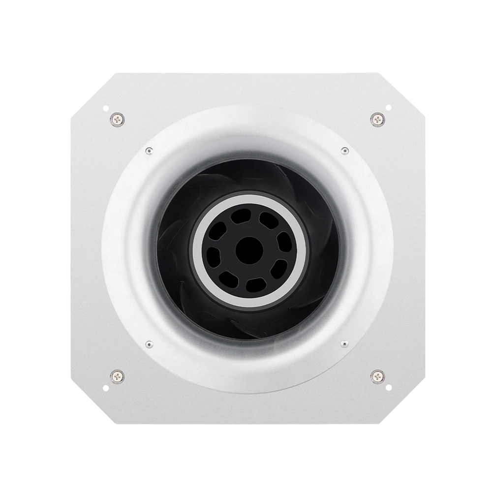 FANSEXPERT 175 مللي متر EC موتور مروحة الطرد المركزي 230 فولت إلى الخلف منحني مروحة الطرد المركزي مع قوس