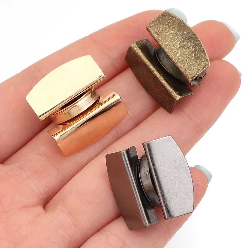 5 Paar Metallische Nahtlose Magnetverschlüsse Versteckte Druckknöpfe für DIY-Taschen, Handtaschen, Geldbörsen, Verschluss-Magnetknöpfe Zubehör – Detail 6