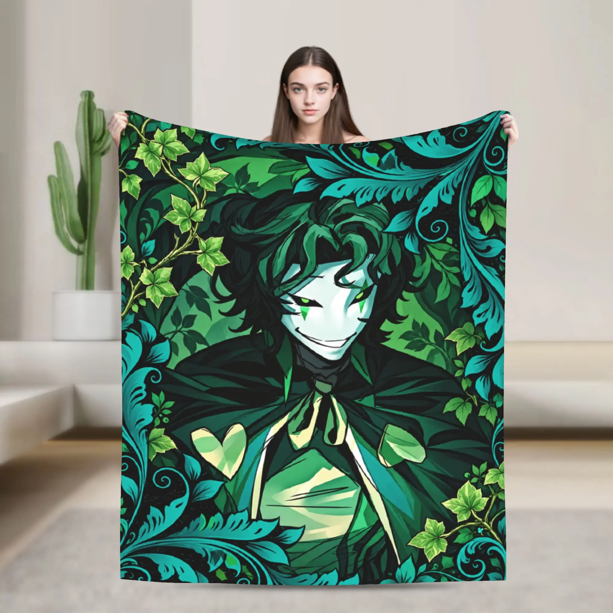 Freak Circus Green Mage Blanket Quality Soft  Throw Blanket Winter Kids Home Decor Street Trend Bedspread
