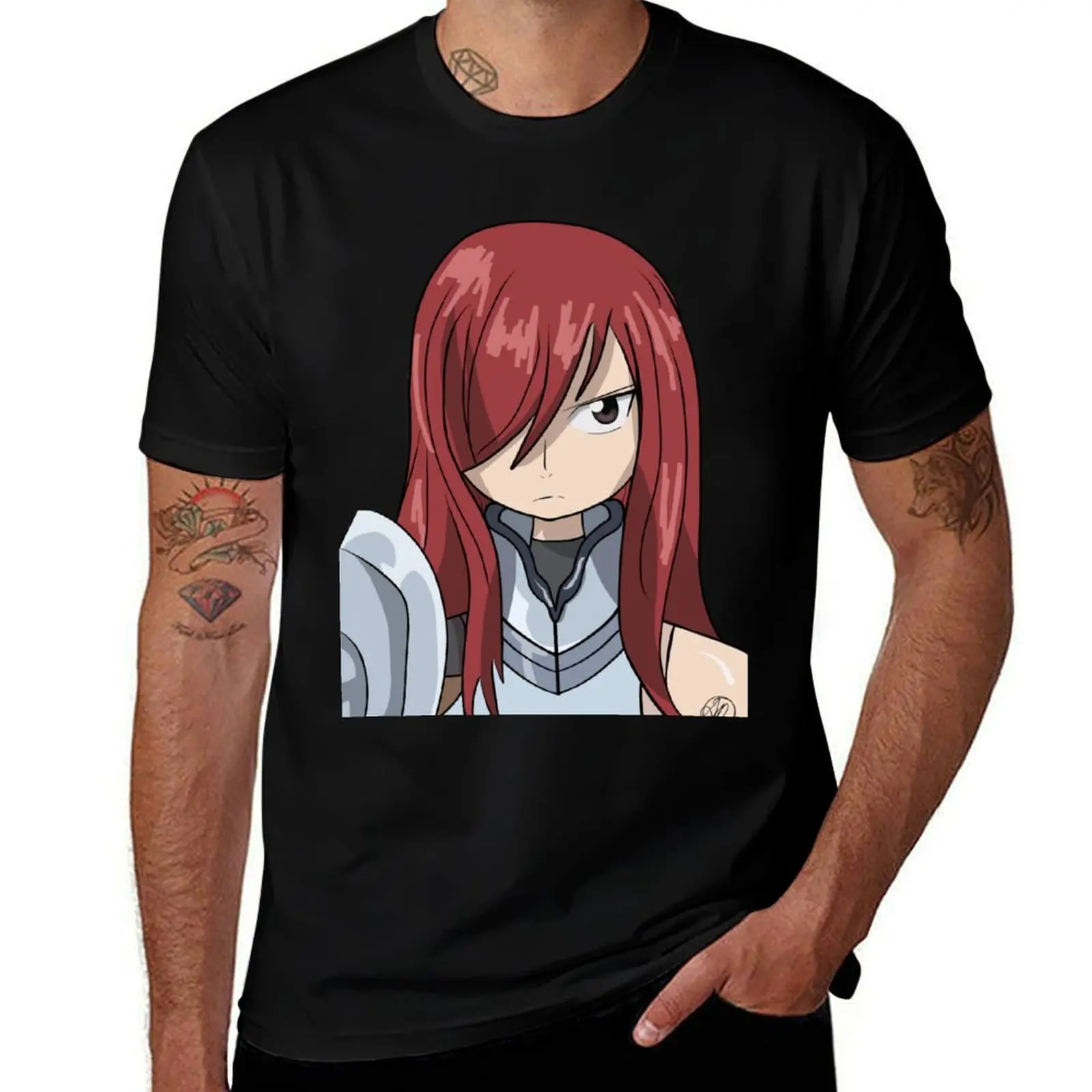 

Ambs Cutie Heads: ERZA SCARLET [TRANSPARENT] T-Shirt Festival Short Sleeve T-Shirt