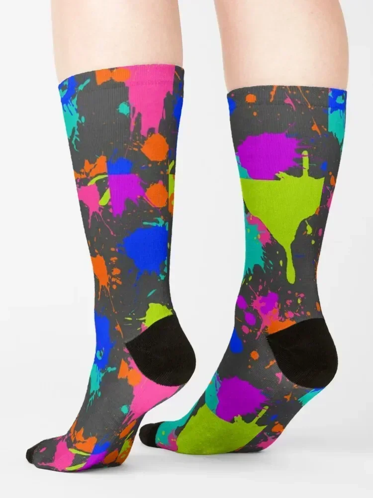 Splat attack Socks winter gifts crazy cool Boy Socks Women's