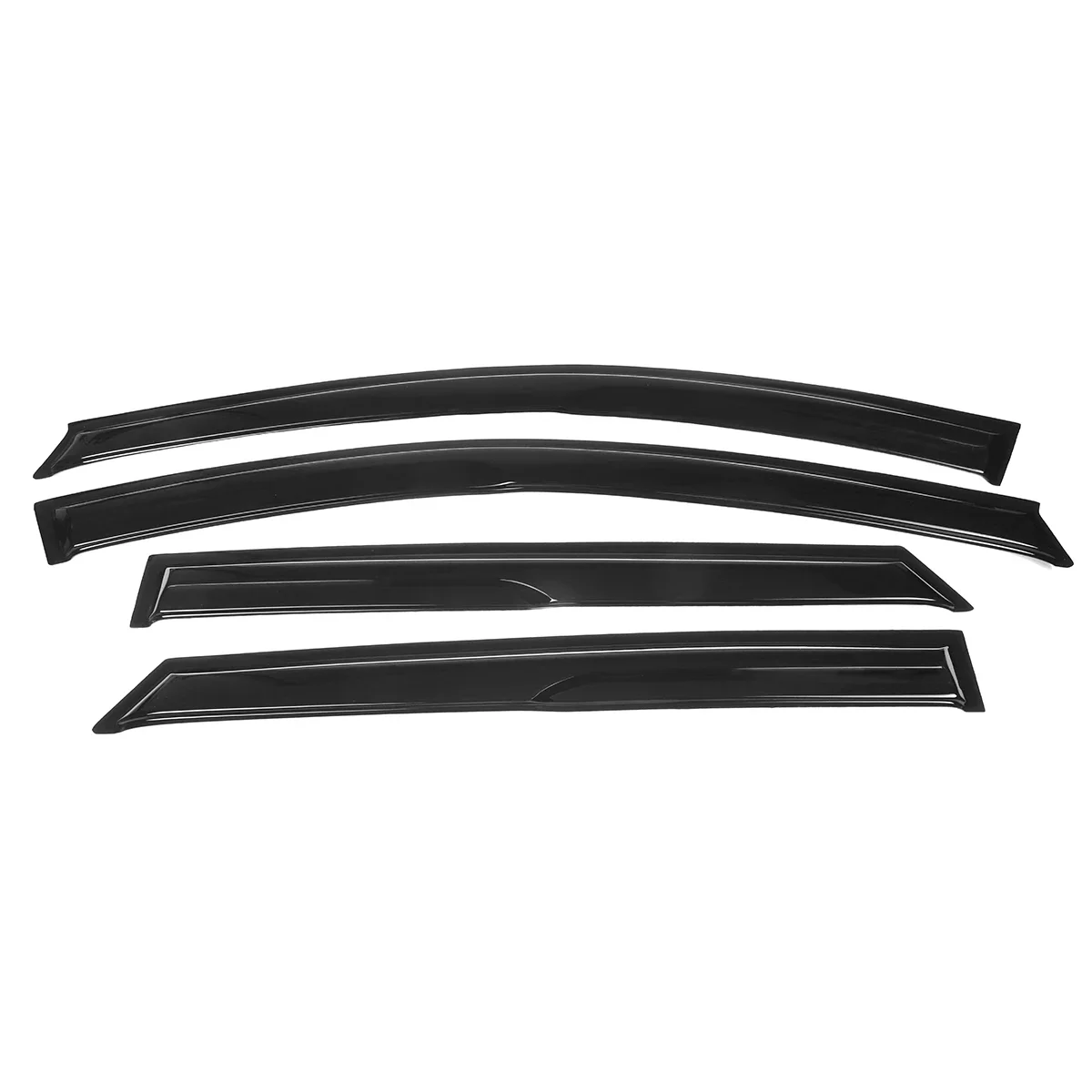 4pcs For Hyundai IX35 Tucson 2011-2015 Car Window Wind Deflectors Tinted Weathershields Window Visor Rain Guard Vent Sun Shade