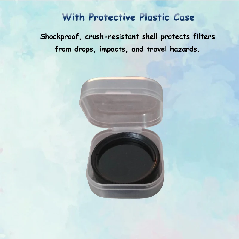 1.25inch Fixed ND1000 Neutral Density Filter Astronomy Telescope Eyepiece Accessory for SLR DSLR Camera Long Exposure Photograhy