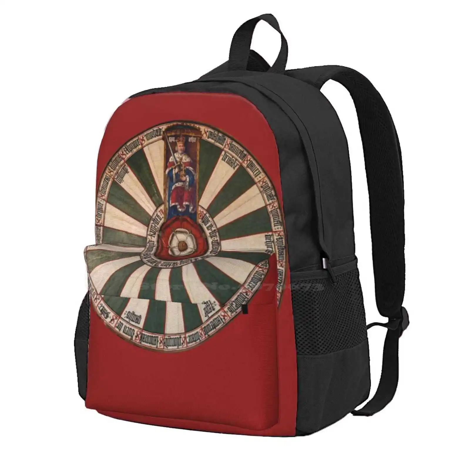 Knights Of The Round Table Hot Sale Schoolbag Backpack Fashion Bags Knights Of The Round Table Medieval Retro Chivalry King