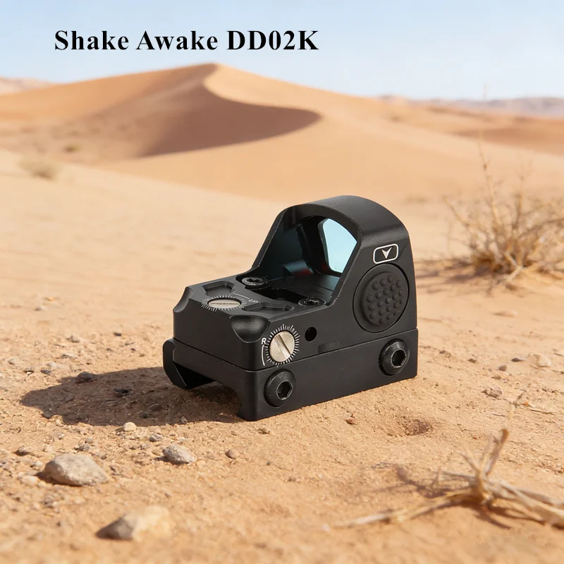 

Тактический мини-прицел DD02k Red Dot для пистолетов и пневматического оружия, 12 уровней яркости, оптический прицел с функцией Shake Awake для охоты