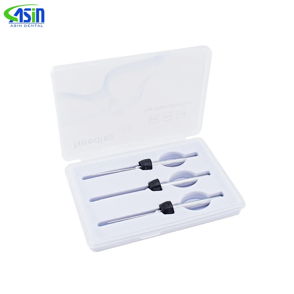 3PCS/Box Dental Gutta Percha Filling and Injection Needle Tip for Endodontic Root Obturation Gun Endo System