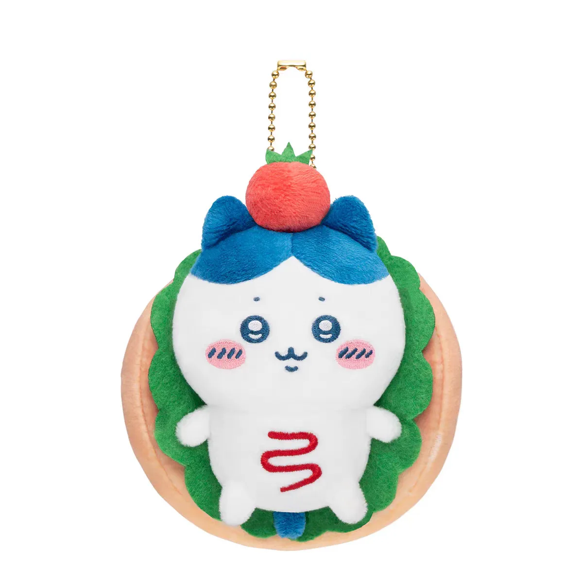 Jiyi Bakery Serie Plüsch-Schlüsselanhänger Sandwich Hotdog Hachiware Usagi Charaktere Niedliches Weiches Spielzeug Taschenanhänger Sammlerstück Geschenk – Detail 3