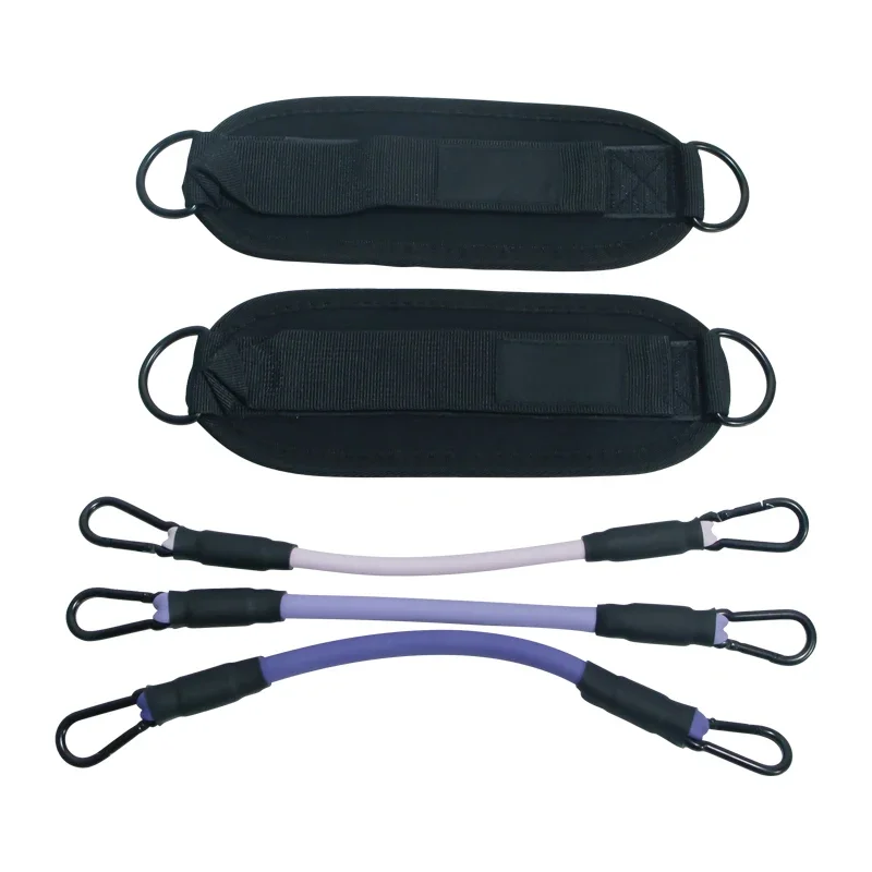 Adjustable Ankle Tension Band Workout Resistance Tube Heavy For Sports Fitness Training Pull Rope Exercises