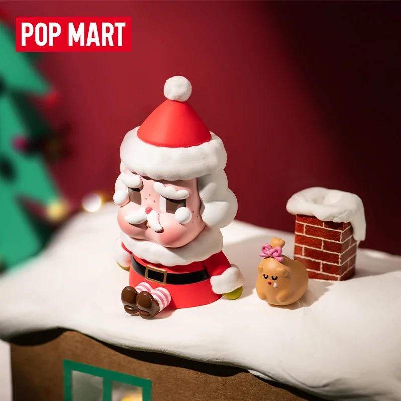 Pop Mart Crybaby Lonely Christmas Series Blind Box Guess Bag Mystery Box Toys Doll Cute Anime Figure Ornaments Gift Collection