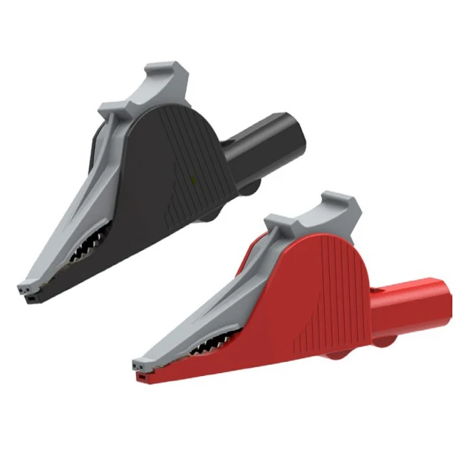 [SA] Import large opening insulated alligator clips large current 5066-IEC 36A --10pcs/lot