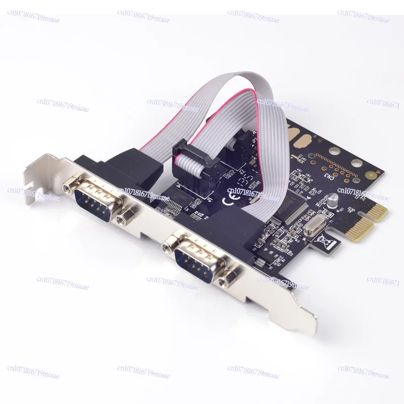 PCI-E To Rs232 Dual Serial Port Card 9922 Chip, Which Can Be Changed To An 8 Cm Small Baffle.