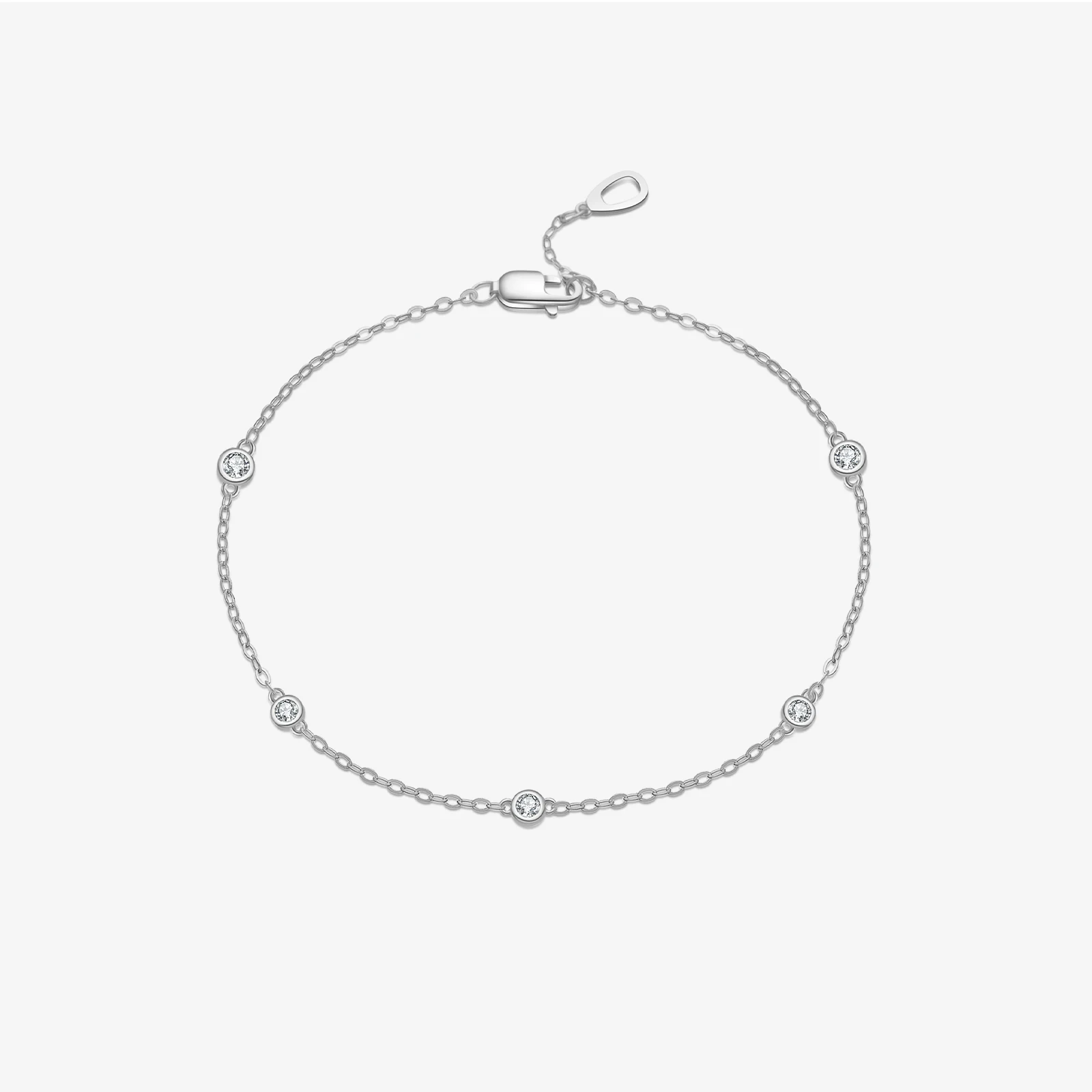 

VEWANT Women 925 Sterling Silver Round Zircon CZ Chain Bracelet 2025 Luxury Fine Minimalist Wedding Party Jewelry