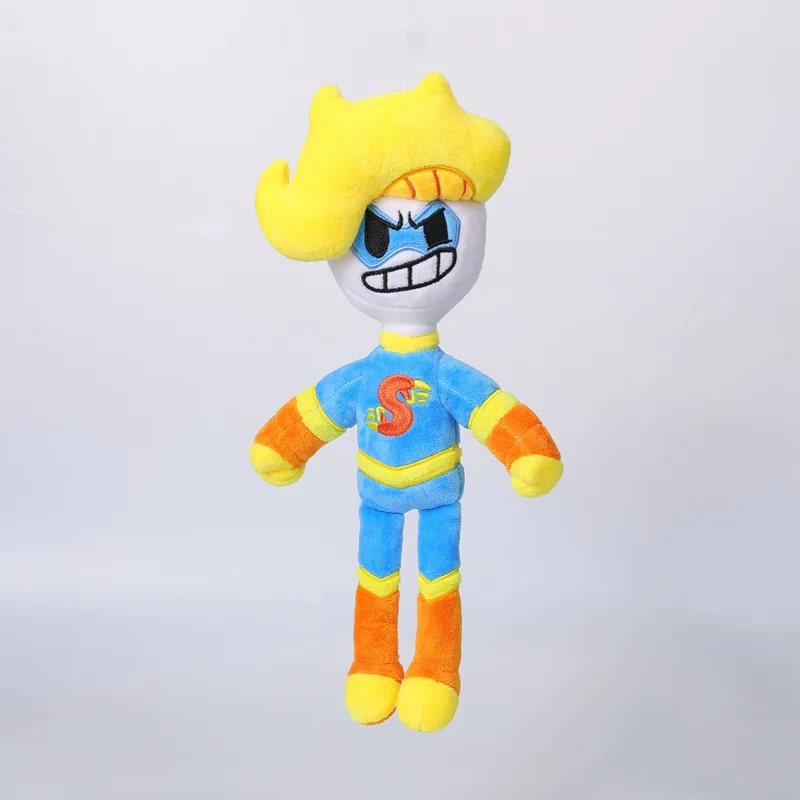 New yellow haired boy superhero Bryson plush toy