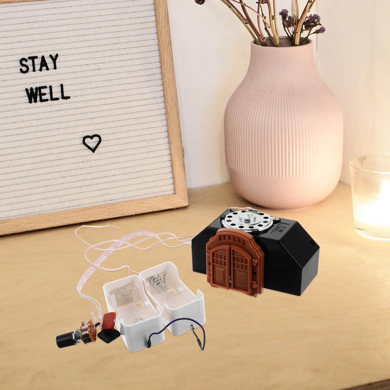 

Vintage Style Cuckoo Wall Clock Movement Quartz Retro Silent Replacement Mechanism DIY Part for Clock Repair and Decoration