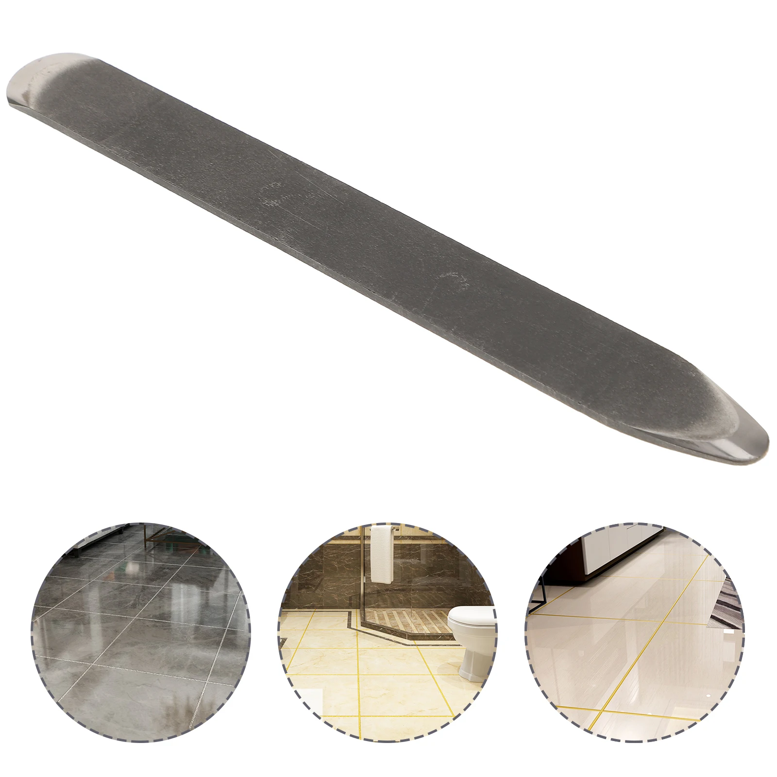 

Tungsten Steel Caulking Tool Durable Wear Resistant Metal Repair Gaps Clean Residual Glue Home Bathroom Kitchen Sink Joint Use
