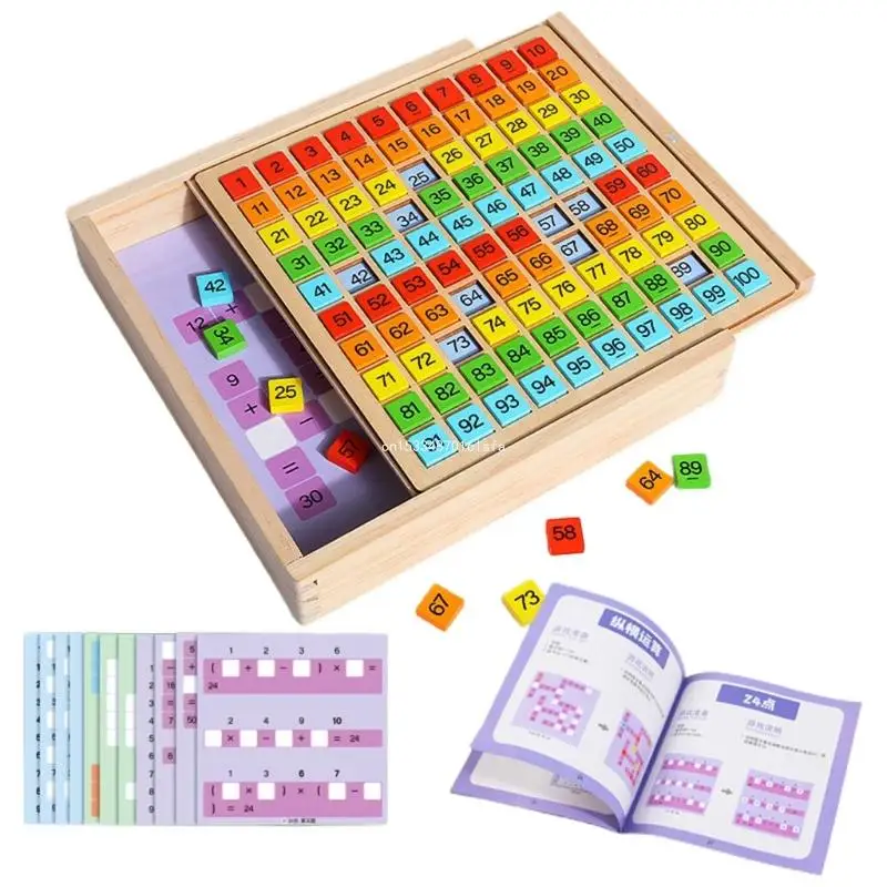 

Hundred Digital Board Game Children Counting Teaching Aid Learning Education Toy Dropship