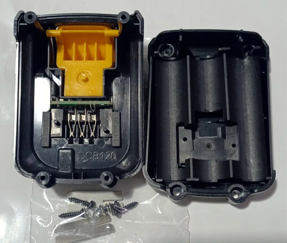 12V Battery Li-ion Plastic Case Rechargeable Battery Case for Dewalt DCB120 DCB100 DCT410S1 DCT414S1 DCF815 DCF813S2 DCL510