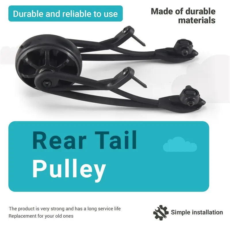 B78B-Rear Tail Pulley Kit For 1/8 HPI Racing Savage XL FLUX Rovan TORLAND BRUSHLESS Truck Rc Car Parts