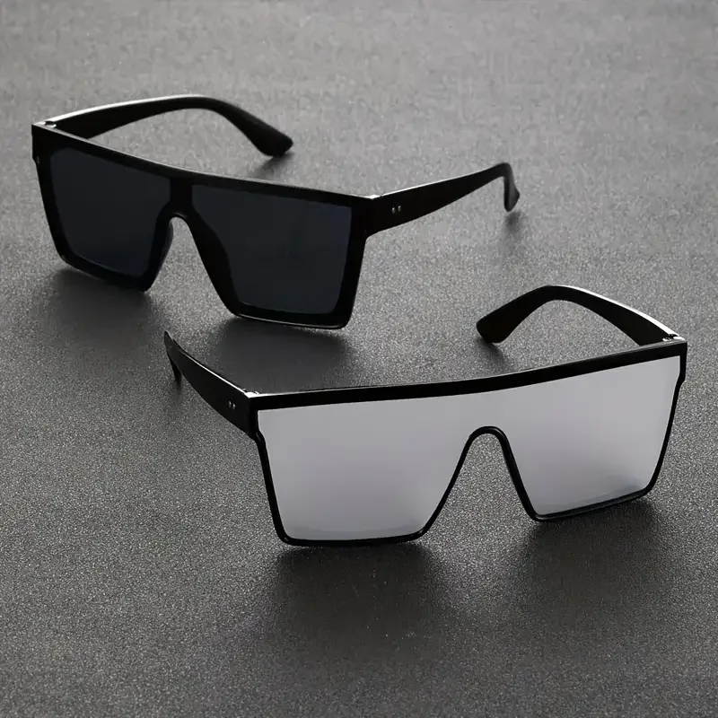 Fashion Sports Sunglasses Polycarbonate Frame UV Protection Gradient Lens Lightweight for Running Driving Cycling soft nose pads