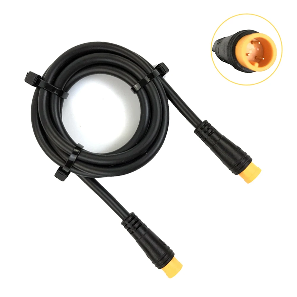 

3Pin Modified Electric Bike Plastic Adapter Cable Signal Line Extension Cable 80cm Male To Female Male Ebike Bicycle Accessory