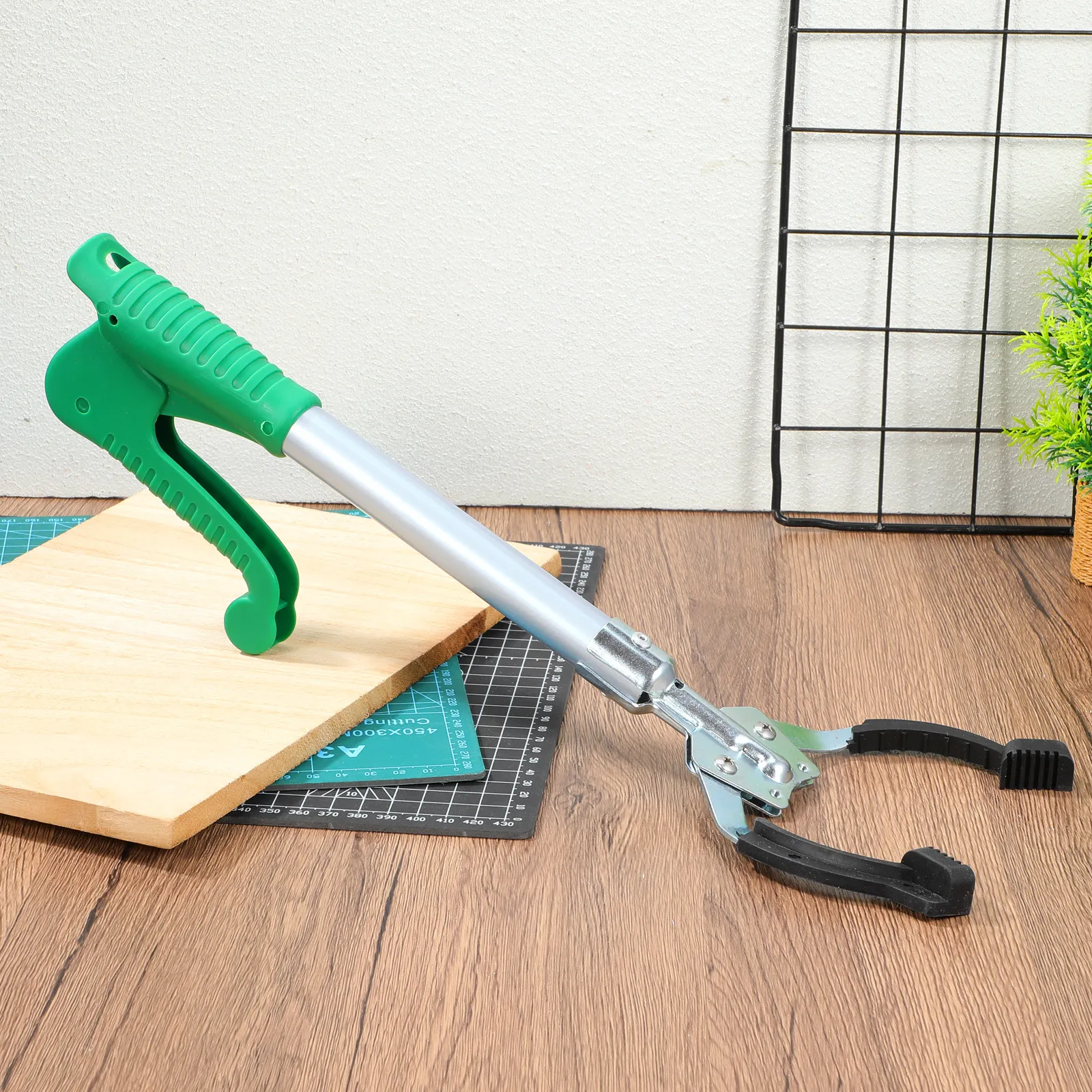 

Алюминиевый захват-манипулятор 40 см для тяжелых условий эксплуатации, инструмент для подъема и захвата, помощник для людей с ограниченными возможностями, захват для мусора и отходов