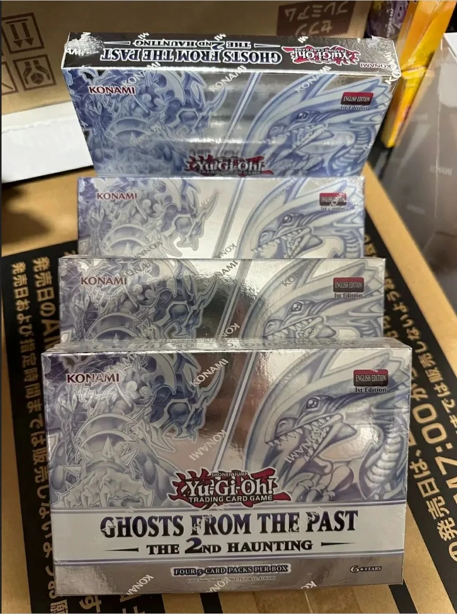 Yugioh KONAMI Duel Monsters GFP2 Ghost From The Pack 2nd Haunting GFTP2 English Collection Sealed Single Booster Box