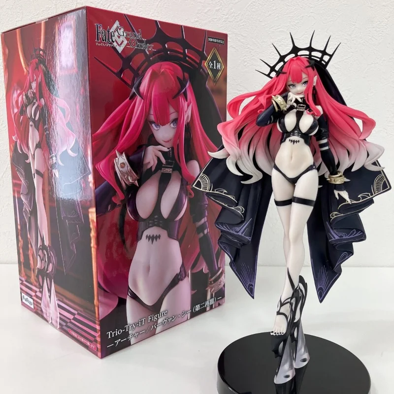 Nowa Oryginalna Figurka Furyu Fate Grand Order Trio-Try-It Rycerz Wróżki Tristan Baobhan Sith Figurka Anime Ozdoba na Biurko Model Zabawka
