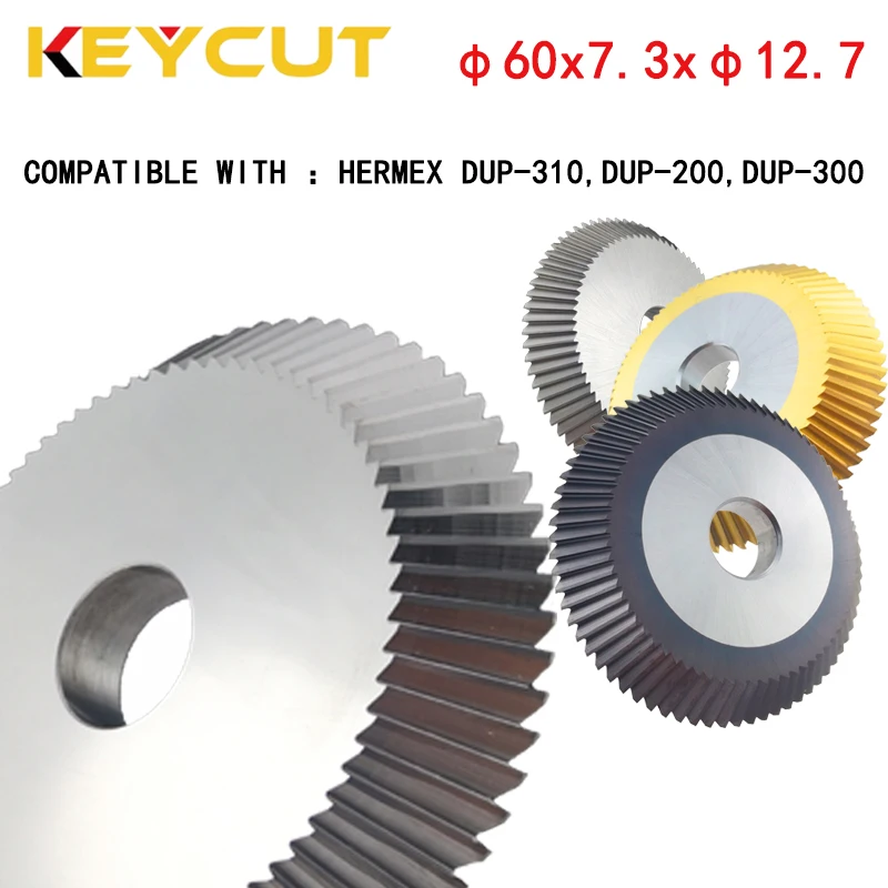 

Hermex Cutter 60x7.3x12.7 Fits Hermex DUP-310 DUP-200 DUP-300 Key Duplicator Aftermarket Locksmith Tools