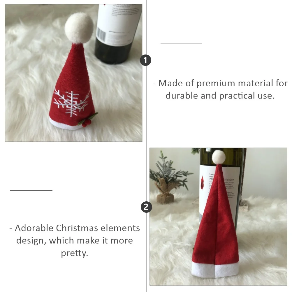 

6Pcs Christmas Cutlery Bag Premium Silverware Holder Tableware Cover Decorative Xmas Dining Decoration Christmas Tableware Cover