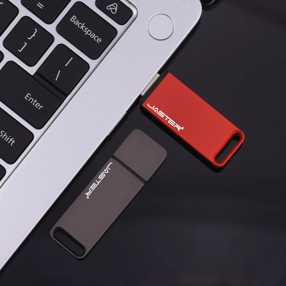100% High-speed Original Metal USB Flash Drive 128GB Pen Drive High Speed Pendrive 64GB for Car Laptop Business USB stick gift