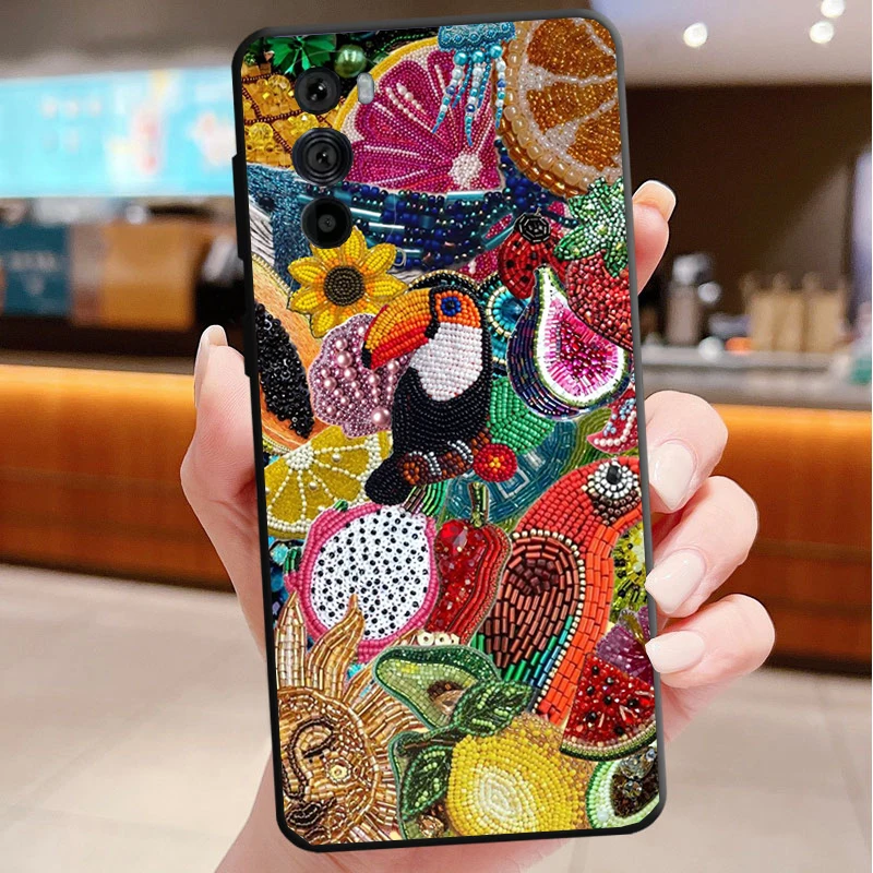 

Case For Motorola Edge 50 40 Pro 60 50 40 30 Ultra Neo Fusion G85 G72 G53 G54 G84 G13 G32 Fruit Watermelon Avocado strawberry
