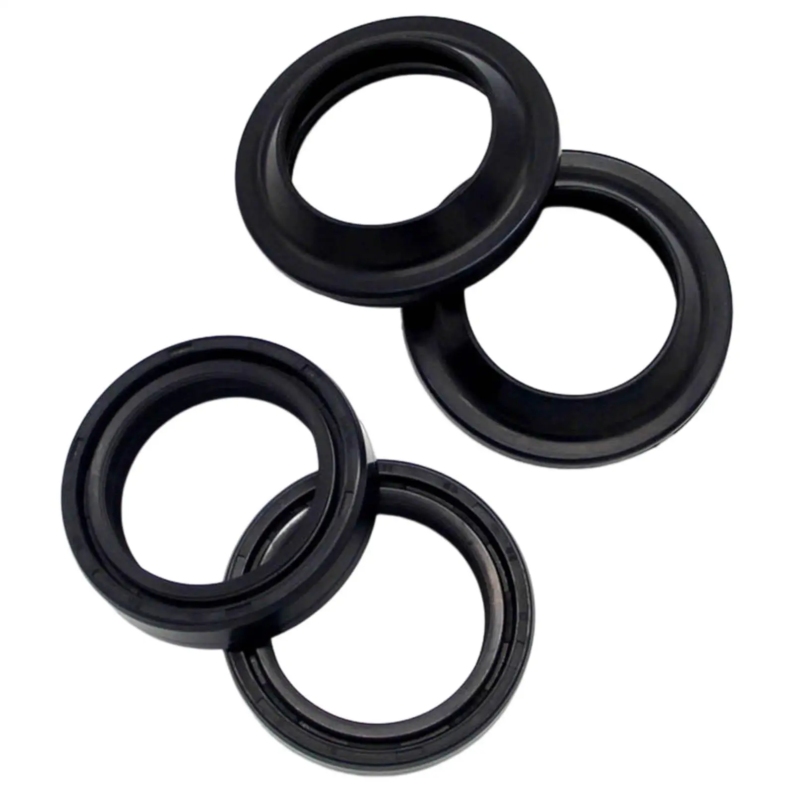 Front Fork Oil Seals and Dust Seals 35x48x11mm Repairing Accessory Durable